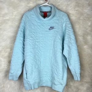 OVERSIZED NIKE QUILTED SWEATSHIRT
